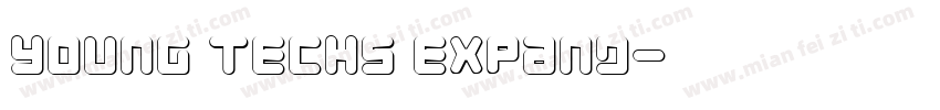Young Techs Expand字体转换